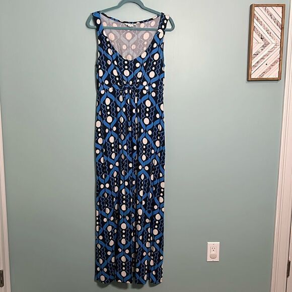 Boden Patterned Maxi Dress - Picture 1 of 7
